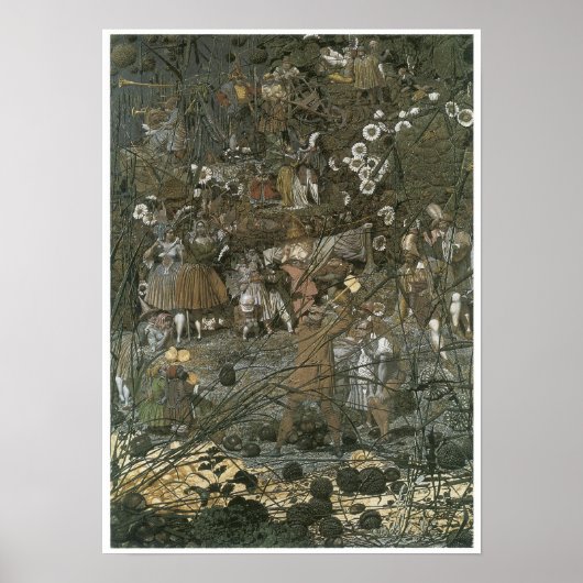 The Fairy Feller's Master Stroke, 1855-64 Poster (Voorkant)
