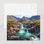 The Fairy Pools Schotland Briefkaart (Voorkant / Achterkant)