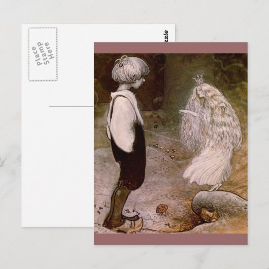 The Fairy Princess 1905 Briefkaart (Voorkant / Achterkant)