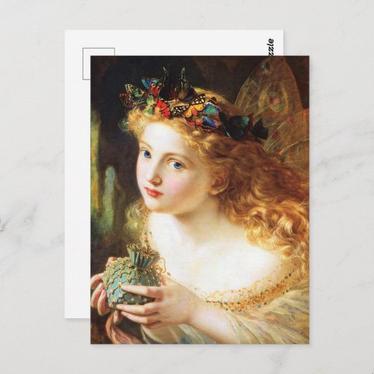 The Fairy Queen - Sophie Anderson Briefkaart (Voorkant / Achterkant)
