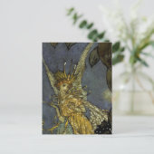 "The Fairy Queen" van Edmund Dulac Briefkaart (Staand voorkant)