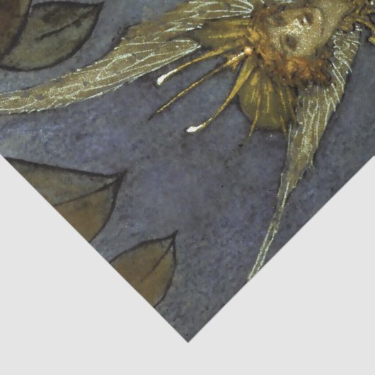"The Fairy Queen" van Edmund Dulac Tissuepapier (Detail)