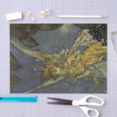 "The Fairy Queen" van Edmund Dulac Tissuepapier (Craft)