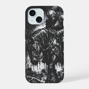 The Fallen Knight door BurnsInHell iPhone 15 Case