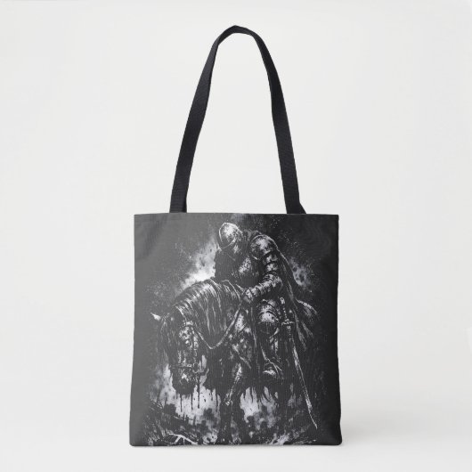 The Fallen Knight door BurnsInHell Tote Bag (Voorkant)