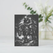 The Fallen Knight van BurnsInHell Briefkaart (Staand voorkant)