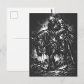 The Fallen Knight van BurnsInHell Briefkaart (Voorkant / Achterkant)