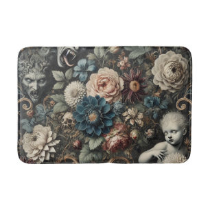 The Fallen Nursery – Gothic Floral Design Badmat