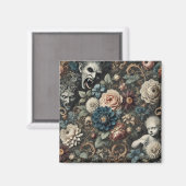 The Fallen Nursery – Gothic Floral Design Magneet (Voorkant / Achterkant)
