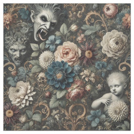 The Fallen Nursery – Gothic Statement Tegel Stof