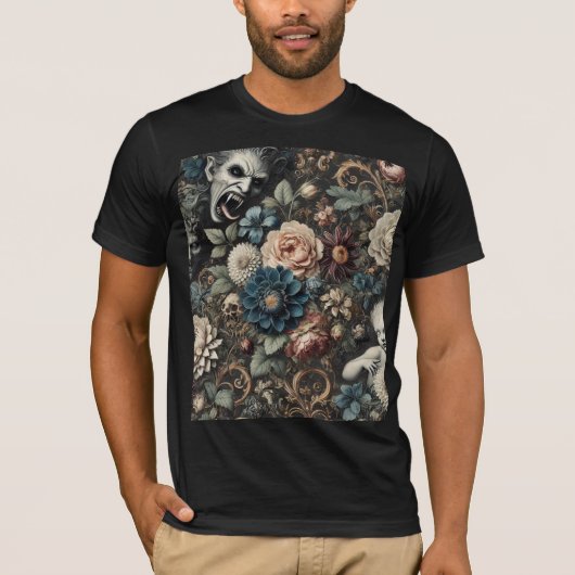 The Fallen Nursery – Gothic Wearable Art T-shirt (Voorkant)
