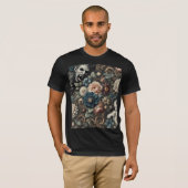 The Fallen Nursery – Gothic Wearable Art T-shirt (Voorkant volledig)