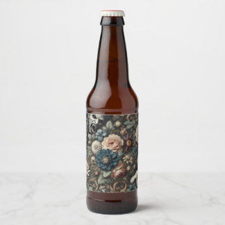 The Fallen Nursery – Gotische bloemschikking Bier Etiket