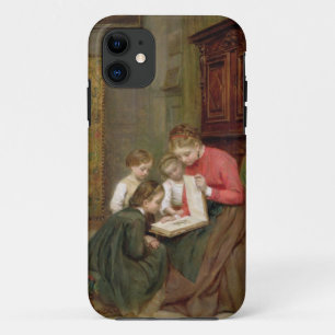 The Family Album, 1869 (olie op canvas) Case-Mate iPhone Case