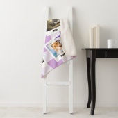 The Family Menagerie – Custom 5-Pet Photo Design Sherpa Deken (In situ)