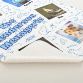 The Family Menagerie – Mixed Pet Custom Photo D Sherpa Deken (3/4)