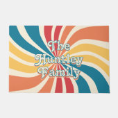 The Family Name 70s Sunburst Deurmat (Voorkant)