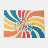 The Family Name 70s Sunburst Deurmat (Voorkant)