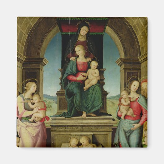 The Family of St. Anne, c.1507 Magneet (Voorkant)