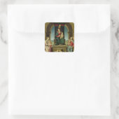 The Family of St. Anne, c.1507 Vierkante Sticker (Tas)