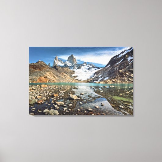 The Famous Fitz Roy Canvas Afdruk (Voorkant)