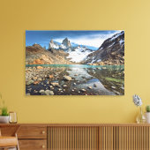 The Famous Fitz Roy Canvas Afdruk (Insitu (Woonkamer))
