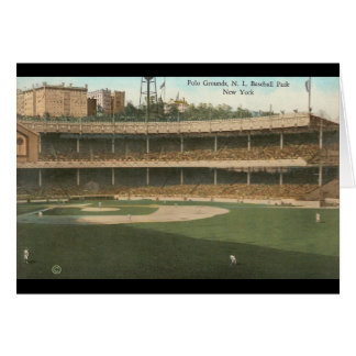 The Famous Polo Grounds Baseball Park, New York