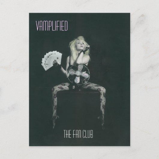 The Fan Club post card... Briefkaart (Voorkant)