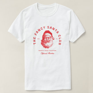 'The Fancy Santa Club' - Kerst Kunstprint T-shirt