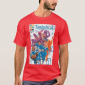 The Fantastic Four First Steps Comic Book Cover Ar T-shirt (Voorkant)
