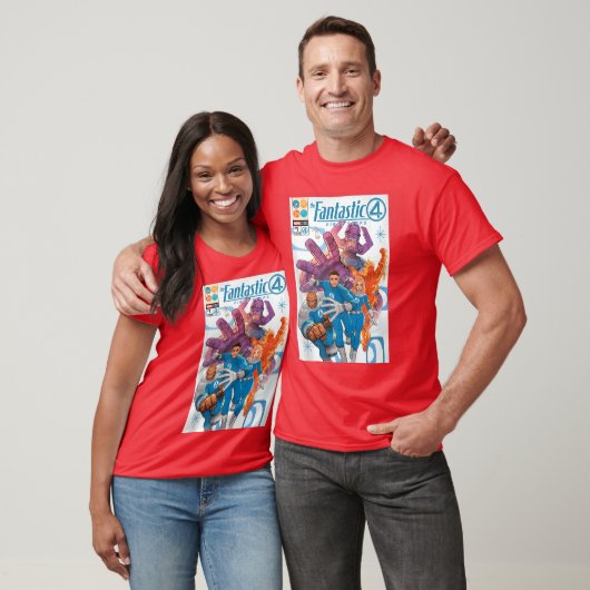 The Fantastic Four First Steps Comic Book Cover Ar T-shirt (Unisex)
