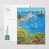 The Faraglioni Rocks - Briefkaart (Voorkant / Achterkant)