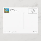 The Faraglioni Rocks - Briefkaart (Achterkant)