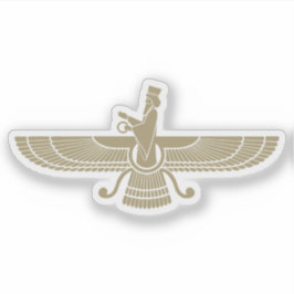 The Faravahar symbol, Iran Sticker