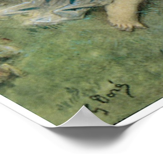 The Faries: Een scherm getekend uit Shakespeare Poster (Hoek)