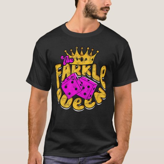 The Farkle Queen Gaming family T-shirt (Voorkant)
