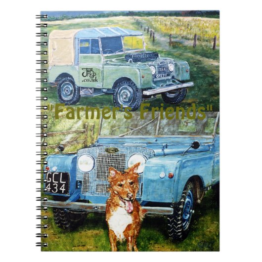 The Farmer's Friends Note Book Journal Notitieboek (Voorkant)