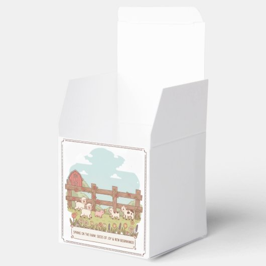 the farms animals  bedankdoosjes (Geopend)