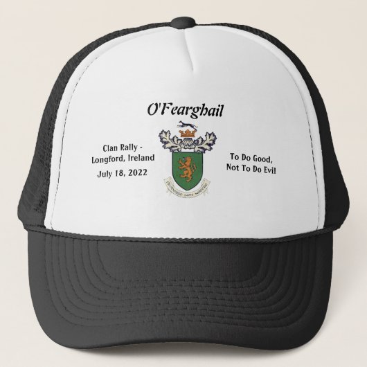 The Farrell Clan of Ireland 2022 RallyTrucker Pet (Voorkant)