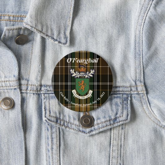 The Farrell Clan of Ireland Rally 2022 Button (In situ)