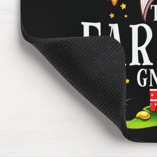 The Farting Gnome Christmas Matching  Muismat (Hoek)