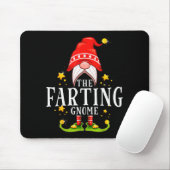 The Farting Gnome Christmas Matching Muismat (Met muis)