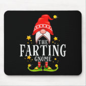 The Farting Gnome Christmas Matching  Muismat (Voorkant)