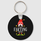 The Farting Gnome Christmas Matching  Sleutelhanger (Voorkant)