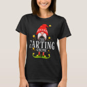 The Farting Gnome Christmas Matching T-shirt (Voorkant)