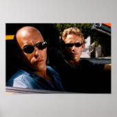 The Fast and the furious Poster (Voorkant)