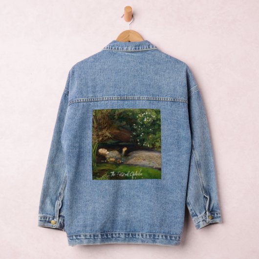 The Fate of Ophelia Customizable Text  Denim Jacket (Hangar)