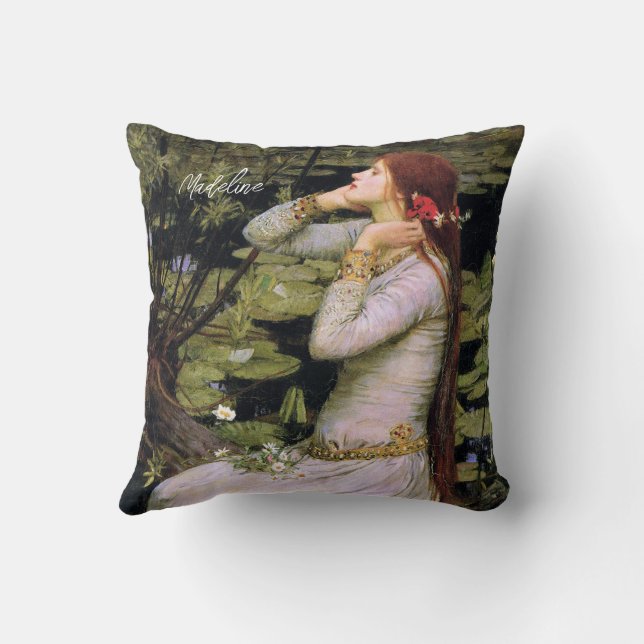 The Fate of Ophelia Customizable Text  Kussen (Achterkant)