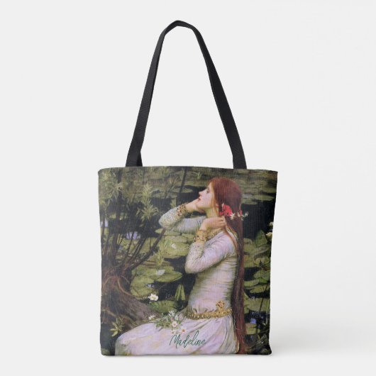 The Fate of Ophelia Customizable Text  Tote Bag (Achterkant)