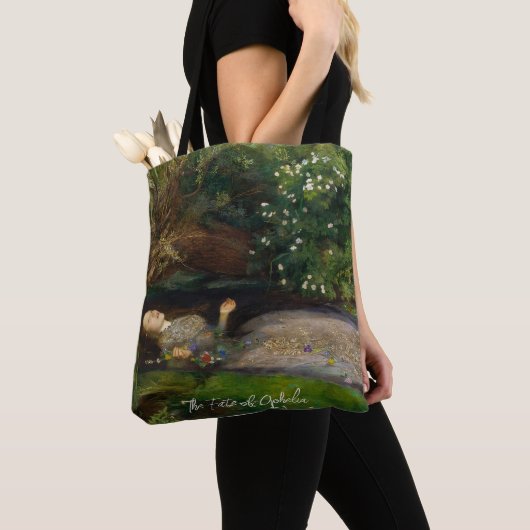 The Fate of Ophelia Customizable Text  Tote Bag (Dichtbij)